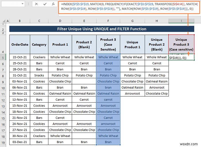 Cách lọc các giá trị duy nhất trong Excel (8 cách dễ dàng)