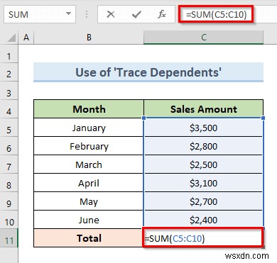 Khắc phục sự cố tham chiếu hình tròn không thể được liệt kê trong Excel (4 cách dễ dàng)