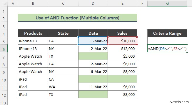 Cách sử dụng bộ lọc nâng cao để loại trừ ô trống trong Excel (3 thủ thuật dễ dàng)