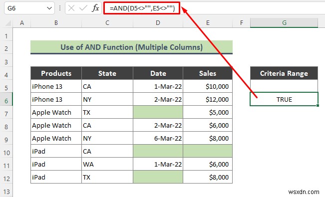 Cách sử dụng bộ lọc nâng cao để loại trừ ô trống trong Excel (3 thủ thuật dễ dàng)