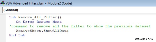 Excel VBA:Bộ lọc nâng cao với nhiều tiêu chí trong một phạm vi (5 phương pháp)