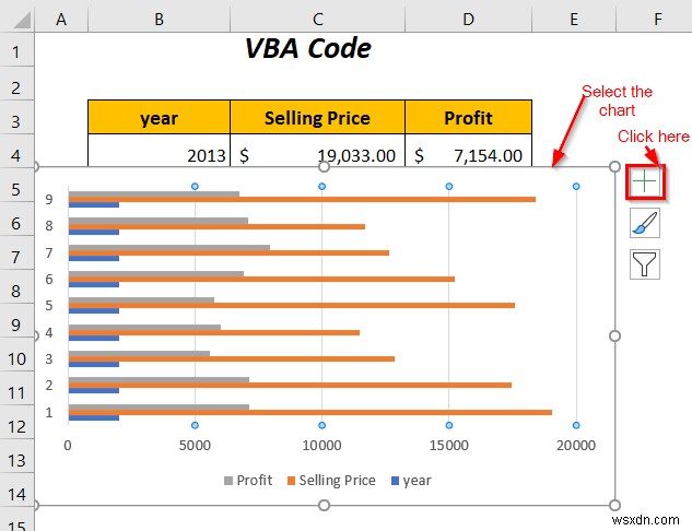 Cách kết hợp hai biểu đồ thanh trong Excel (5 cách)