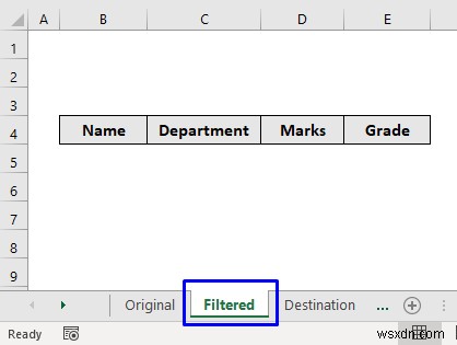 VBA để sao chép dữ liệu sang trang tính khác với bộ lọc nâng cao trong Excel