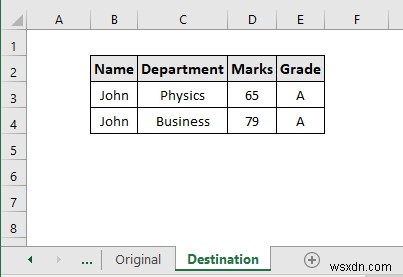 VBA để sao chép dữ liệu sang trang tính khác với bộ lọc nâng cao trong Excel