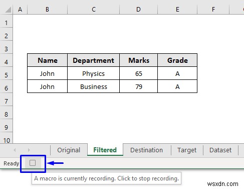 VBA để sao chép dữ liệu sang trang tính khác với bộ lọc nâng cao trong Excel