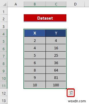 Cách kết hợp đồ thị với các trục X khác nhau trong Excel