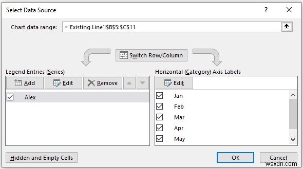 Cách kết hợp hai biểu đồ đường trong Excel (3 phương pháp)