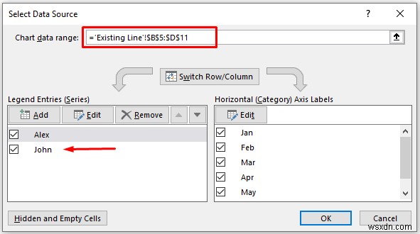 Cách kết hợp hai biểu đồ đường trong Excel (3 phương pháp)