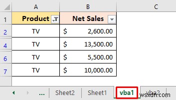 Tạo bộ lọc thả xuống để trích xuất dữ liệu dựa trên lựa chọn trong Excel