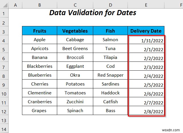 Cách sử dụng câu lệnh IF trong công thức xác thực dữ liệu trong Excel (6 cách)