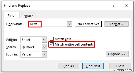 [Đã giải quyết!] CTRL + F Không hoạt động trong Excel (5 bản sửa lỗi)