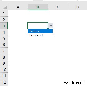 Giá trị duy nhất trong danh sách thả xuống với VBA trong Excel (Hướng dẫn đầy đủ)