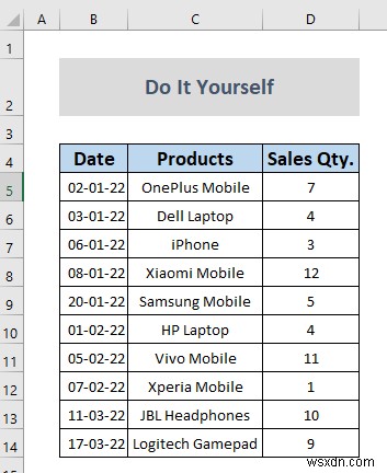 Cách lọc phạm vi ngày trong Excel (5 phương pháp dễ dàng)