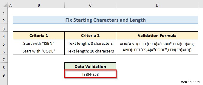 Cách áp dụng nhiều xác thực dữ liệu trong một ô trong Excel (3 Ví dụ)