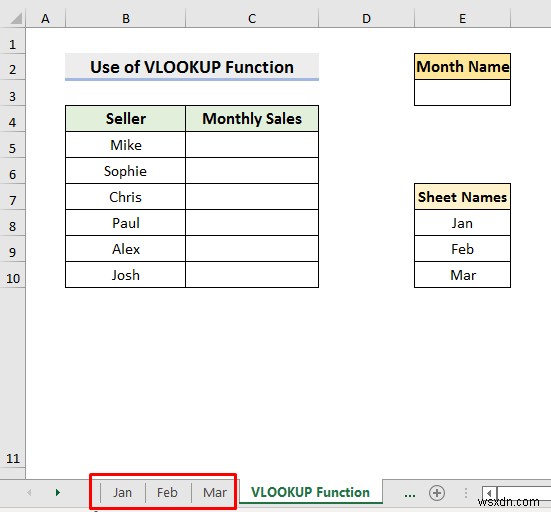 Cách chọn từ thả xuống và kéo dữ liệu từ trang tính khác nhau trong Excel