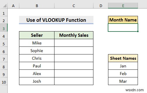 Cách chọn từ thả xuống và kéo dữ liệu từ trang tính khác nhau trong Excel