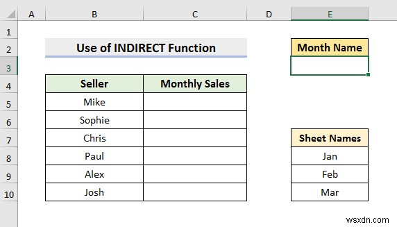 Cách chọn từ thả xuống và kéo dữ liệu từ trang tính khác nhau trong Excel