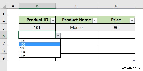 Cách chọn từ thả xuống và kéo dữ liệu từ trang tính khác nhau trong Excel