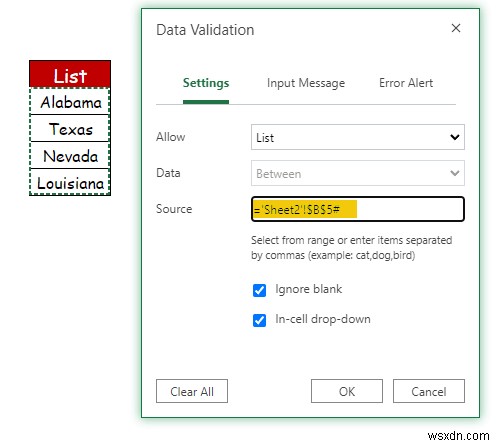 Cách trích xuất dữ liệu dựa trên lựa chọn danh sách thả xuống trong Excel