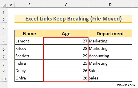 Tại sao các liên kết Excel của tôi tiếp tục bị hỏng? (3 lý do với giải pháp)