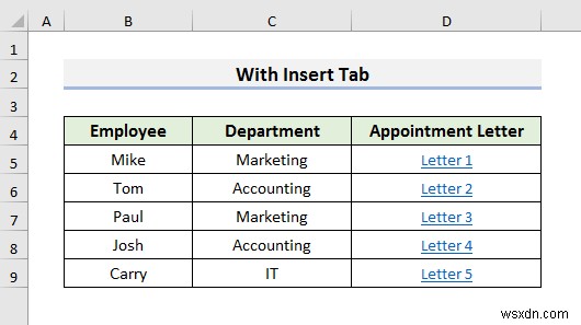 Cách siêu liên kết nhiều tệp PDF trong Excel (3 phương pháp)