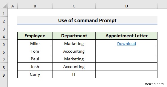 Cách siêu liên kết nhiều tệp PDF trong Excel (3 phương pháp)