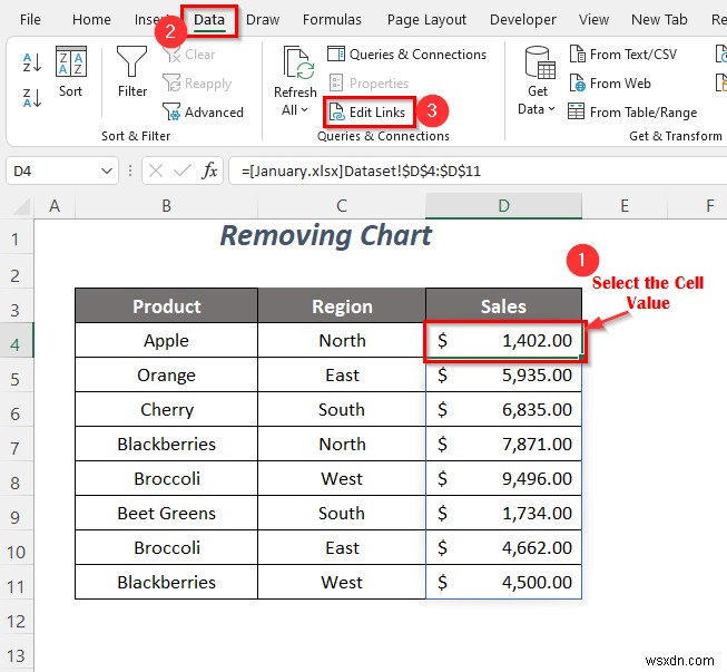 [Khắc phục]:Liên kết chỉnh sửa Excel Thay đổi nguồn không hoạt động