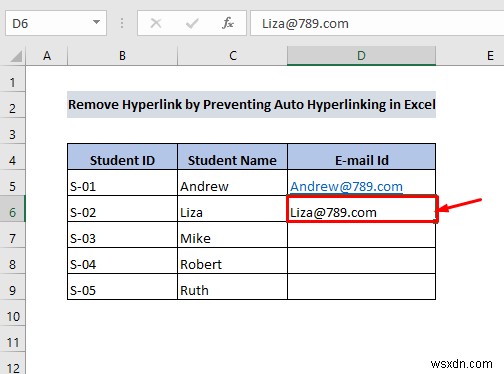 Cách xóa siêu liên kết vĩnh viễn trong Excel (4 cách)