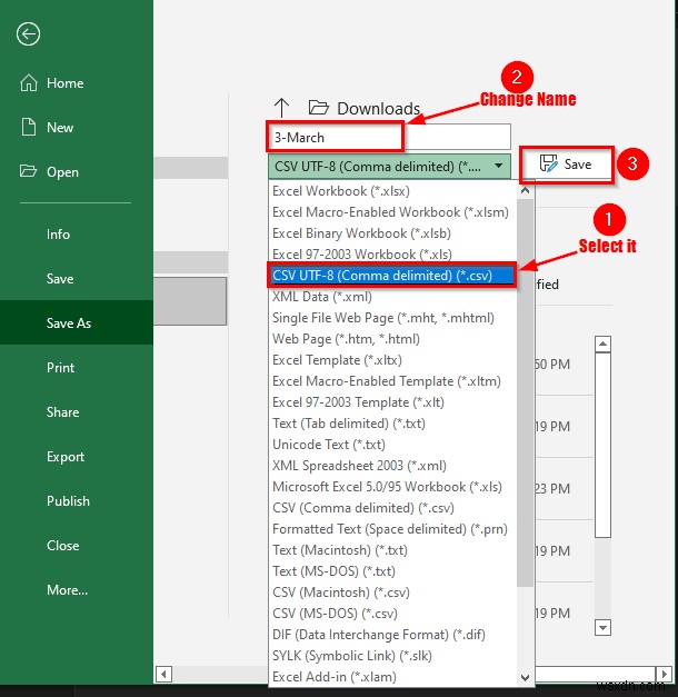 Cách hợp nhất các tệp Excel thành một bằng CMD (4 bước)