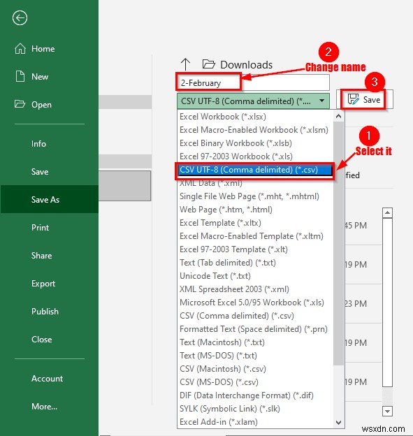 Cách hợp nhất các tệp Excel thành một bằng CMD (4 bước)