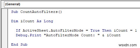 Excel VBA để kiểm tra xem AutoFilter có được bật hay không (4 cách dễ dàng)