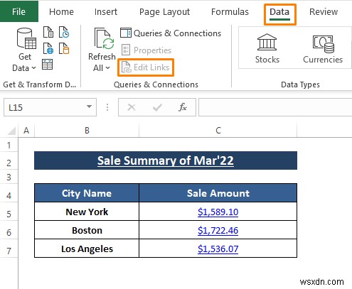 [Khắc phục:] Chỉnh sửa liên kết trong Excel không hoạt động