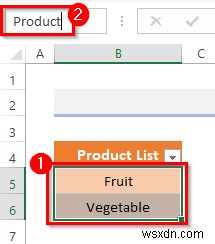 Cách tạo danh sách thả xuống phụ thuộc với nhiều từ trong Excel 