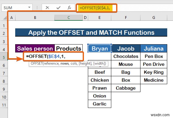 Cách thay đổi danh sách thả xuống dựa trên giá trị ô trong Excel (2 cách) 