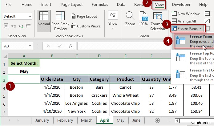 Cách tạo siêu liên kết danh sách thả xuống tới trang tính khác trong Excel