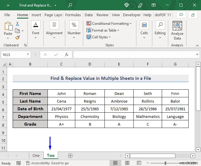 Cách tìm và thay thế giá trị trong nhiều tệp Excel (3 phương pháp)