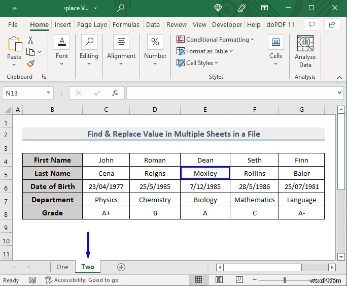 Cách tìm và thay thế giá trị trong nhiều tệp Excel (3 phương pháp)