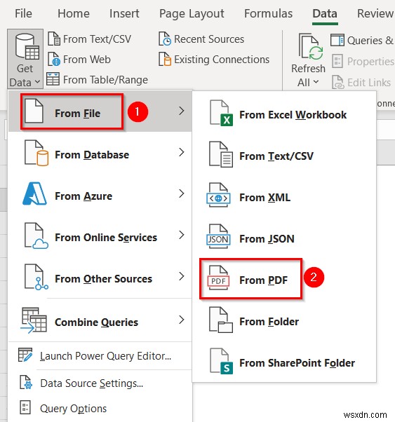 Cách chuyển đổi PDF sang bảng trong Excel (3 phương pháp) 