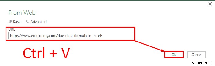 Cách nhập dữ liệu vào Excel từ Web (với các bước nhanh)