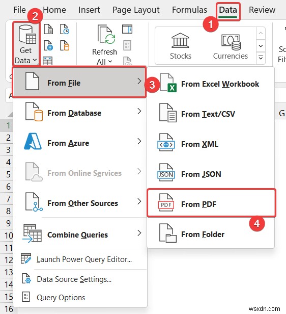 Cách trích xuất dữ liệu từ PDF sang Excel (4 cách phù hợp)