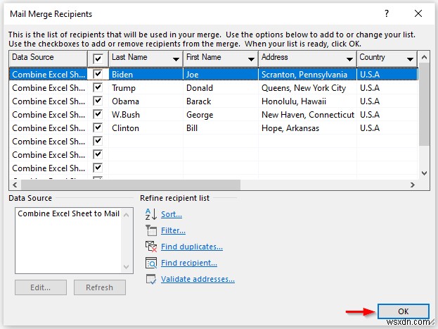 Cách hợp nhất tệp Excel vào nhãn gửi thư (Với các bước dễ dàng) 