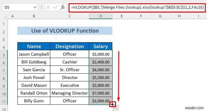 Cách hợp nhất các tệp Excel dựa trên cột (3 phương pháp) 