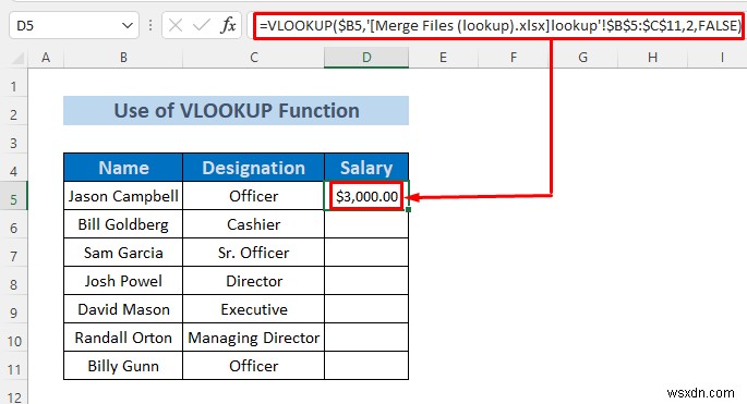 Cách hợp nhất các tệp Excel dựa trên cột (3 phương pháp) 