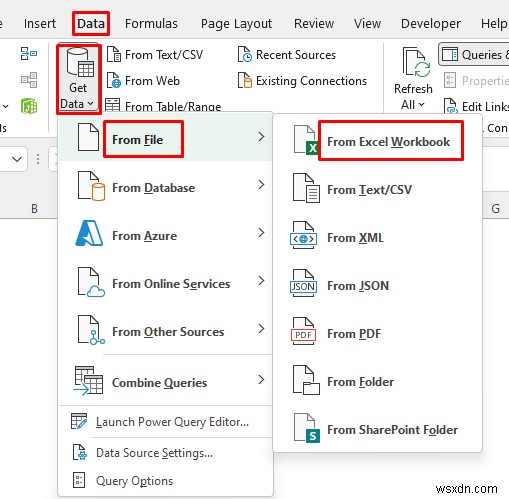 Cách hợp nhất các tệp Excel dựa trên cột (3 phương pháp) 