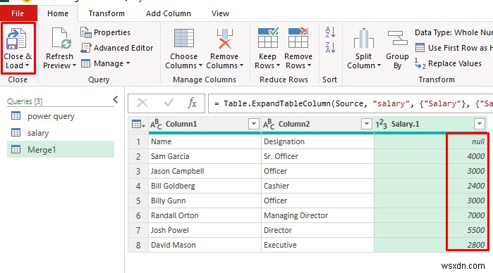 Cách hợp nhất các tệp Excel dựa trên cột (3 phương pháp) 