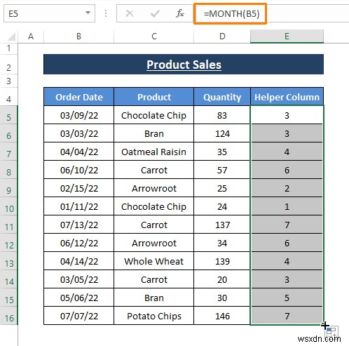 Cách sắp xếp hàng theo ngày trong Excel (8 phương pháp)