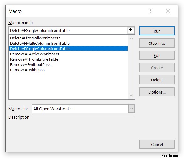 Excel VBA:Xóa tự động lọc nếu nó tồn tại (7 ví dụ)