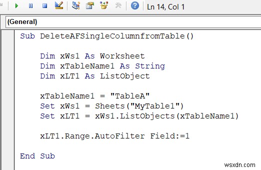 Excel VBA:Xóa tự động lọc nếu nó tồn tại (7 ví dụ)