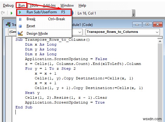 Cách chuyển đổi mỗi n dòng thành cột trong Excel (2 phương pháp dễ dàng)