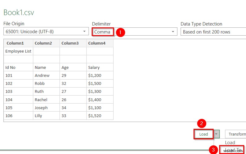 Cách mở tệp CSV trong Excel bằng cột tự động (3 phương pháp)